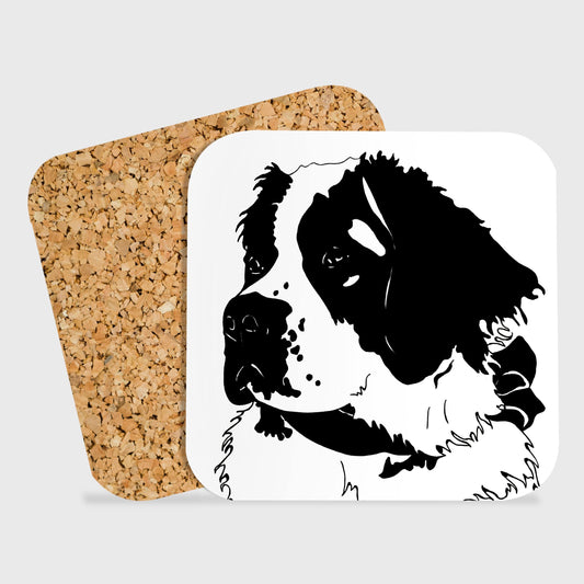 PinkPolish Design Coasters "Saint Pup" Drink Coaster