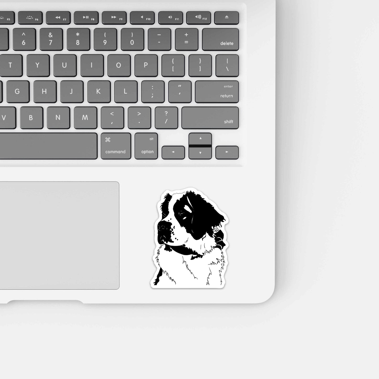 PinkPolish Design Stickers "Saint Pup" Vinyl Die Cut Sticker