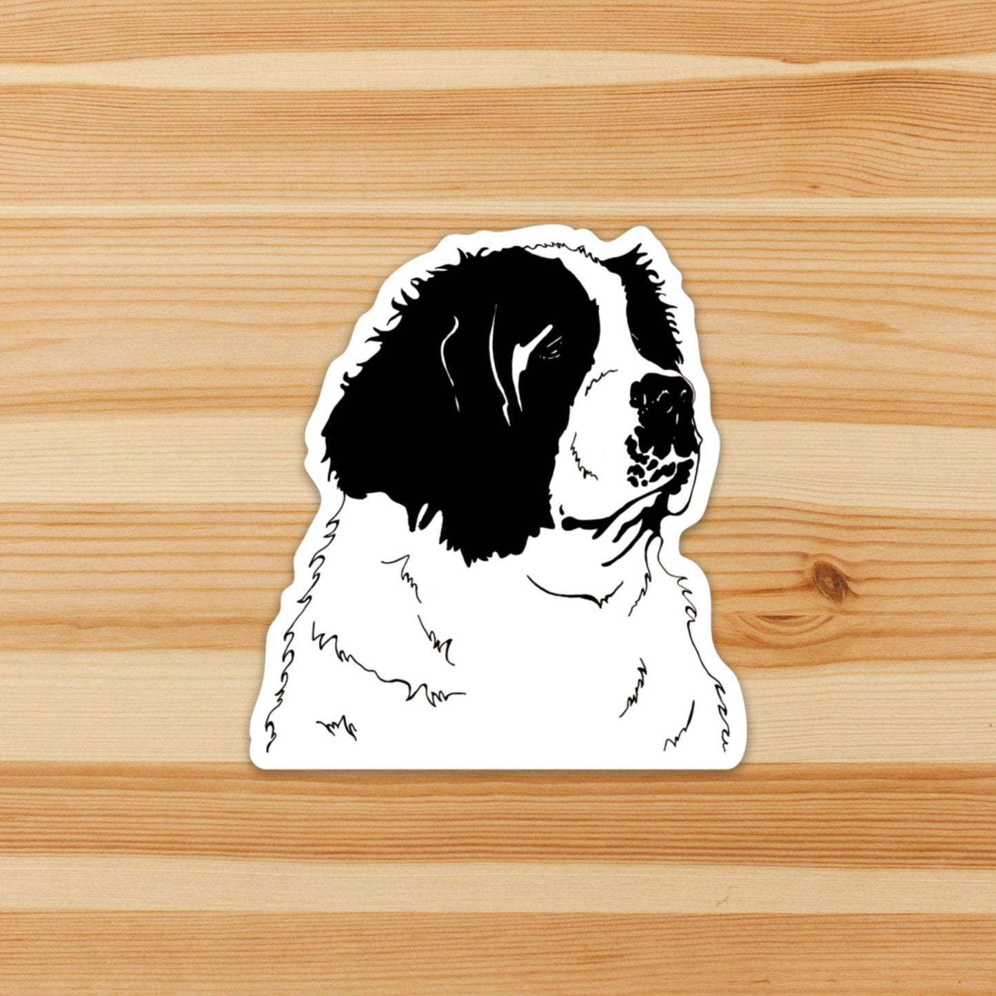 PinkPolish Design Stickers "Saint Stoic" Vinyl Die Cut Sticker