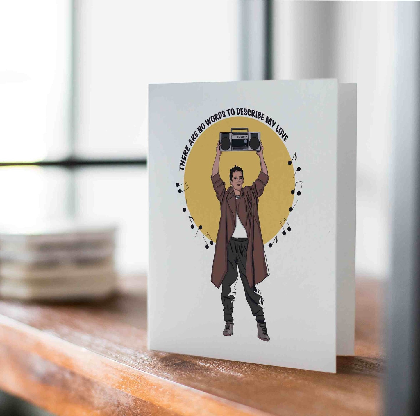 PinkPolish Design Note Cards "Say Anything" Handmade Notecard