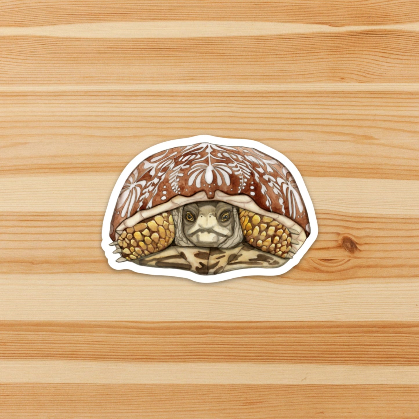 PinkPolish Design Stickers "Sea Turtle" Vinyl Die Cut Sticker