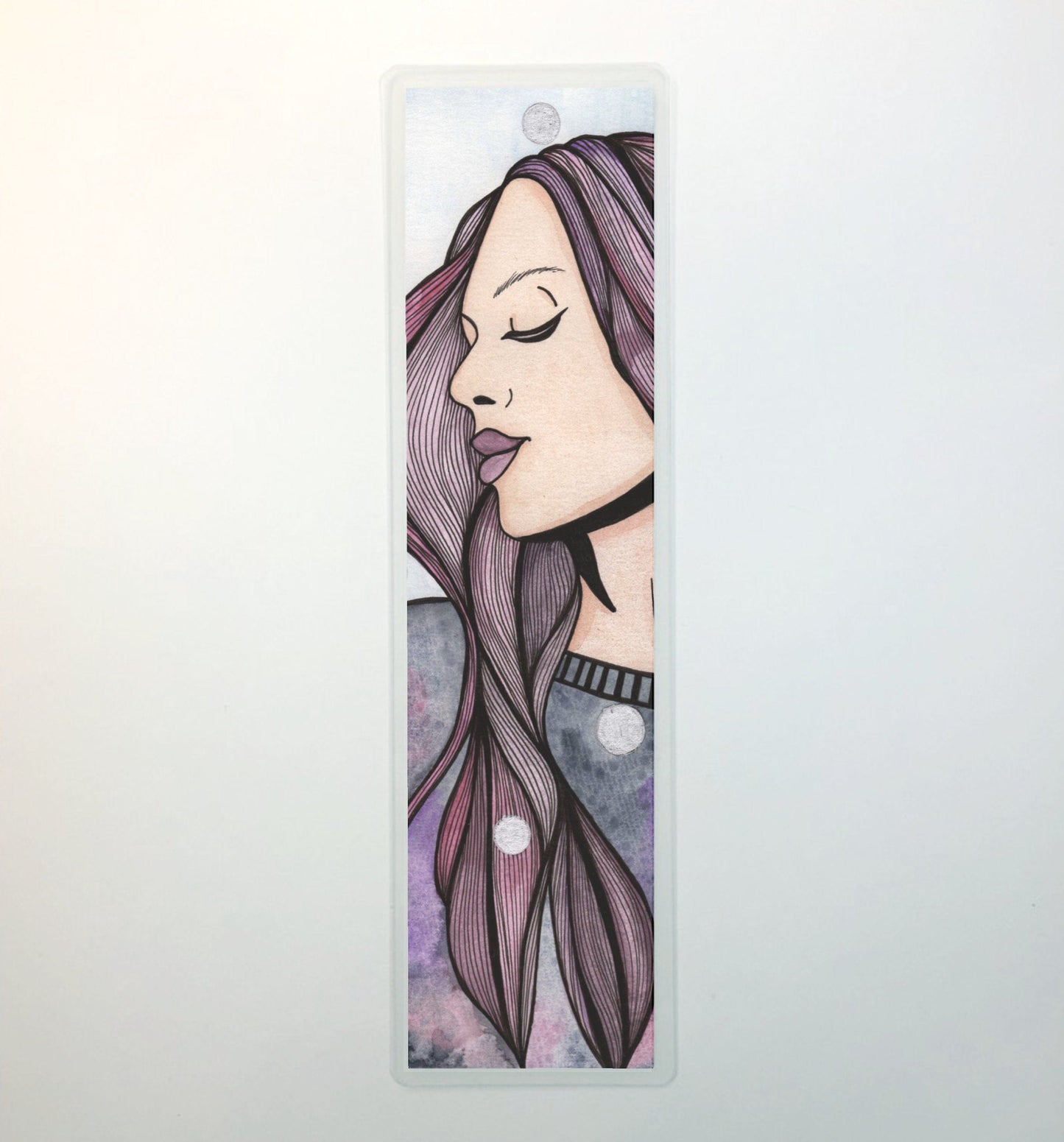 PinkPolish Design Bookmarks "Shake it Off" 2-Sided Bookmark