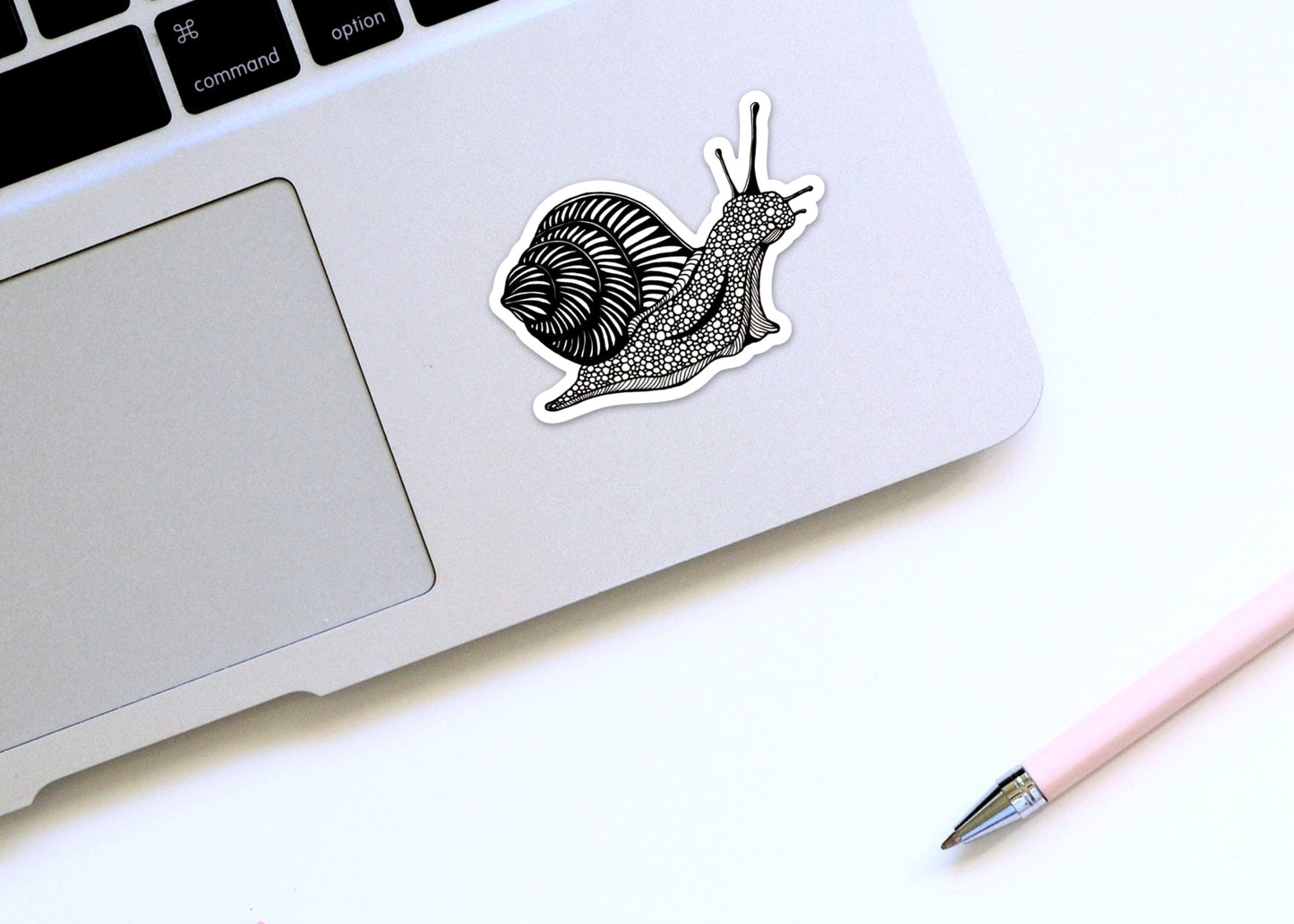 PinkPolish Design Stickers "Snail's Pace" Vinyl Die Cut Sticker