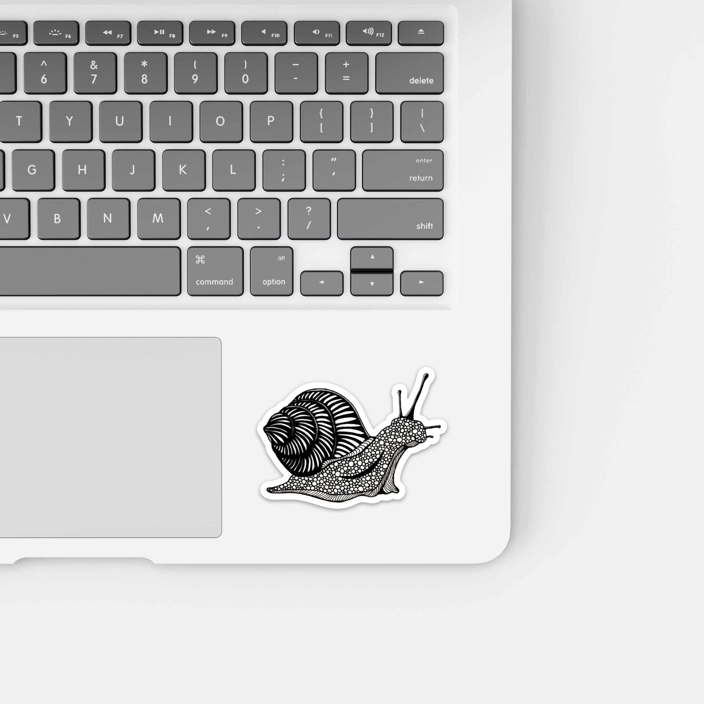 PinkPolish Design Stickers "Snail's Pace" Vinyl Die Cut Sticker