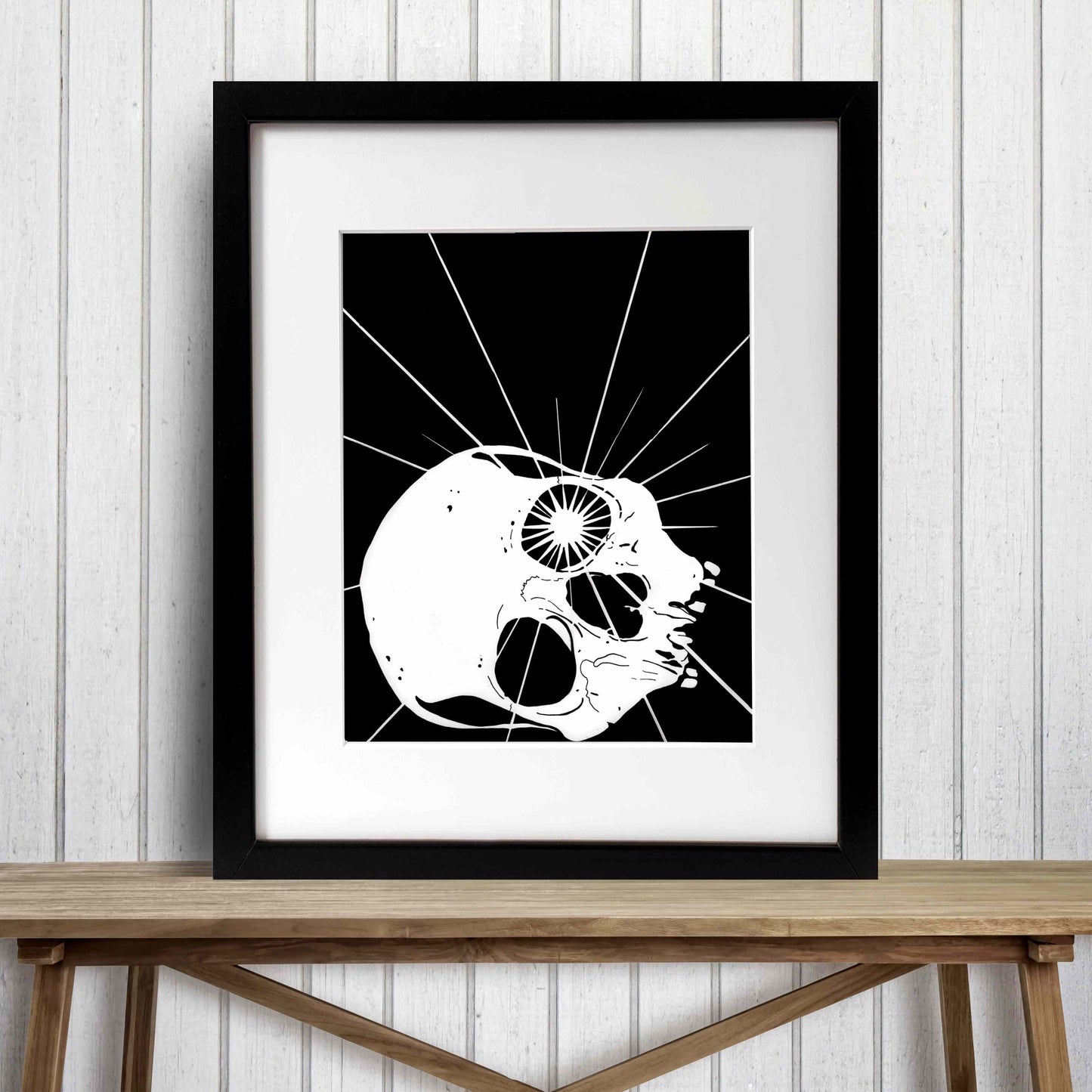 PinkPolish Design Art Prints "Spark" Ink Drawing: Art Print