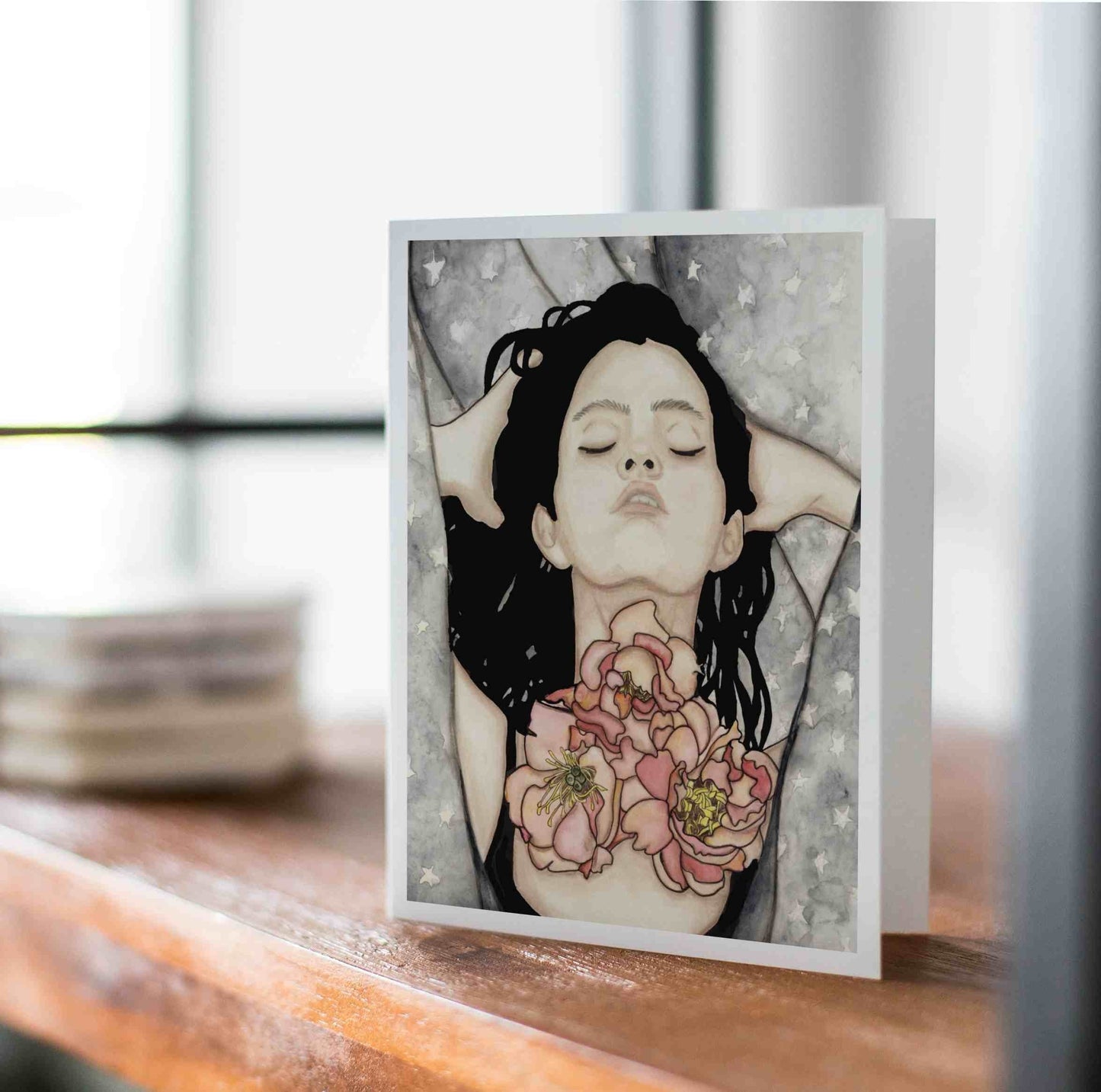 PinkPolish Design Note Cards "Speak Up" Handmade Notecard