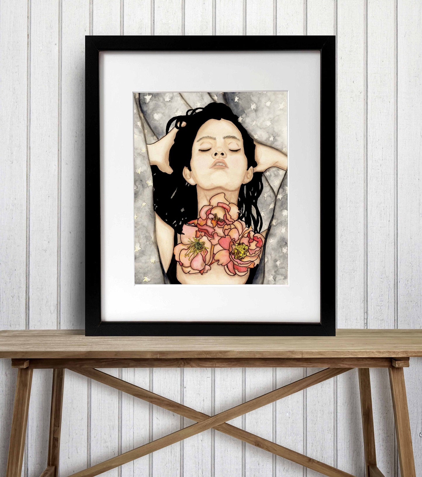 PinkPolish Design Art Prints "Speak Up" Watercolor Painting: Art Print