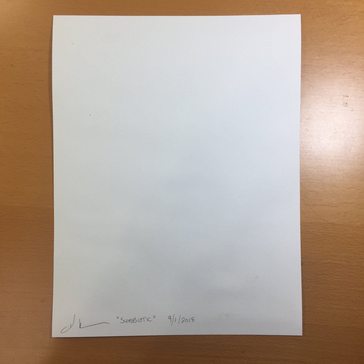 PinkPolish Design Original Art "Symbiotic" Fish Inspired Original Watercolor & Ink Illustration