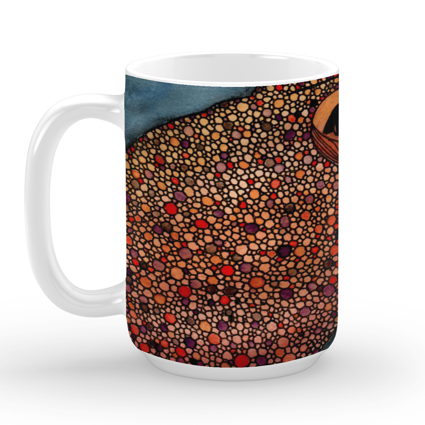PinkPolish Design Coasters "Tentacles" 15oz Mug