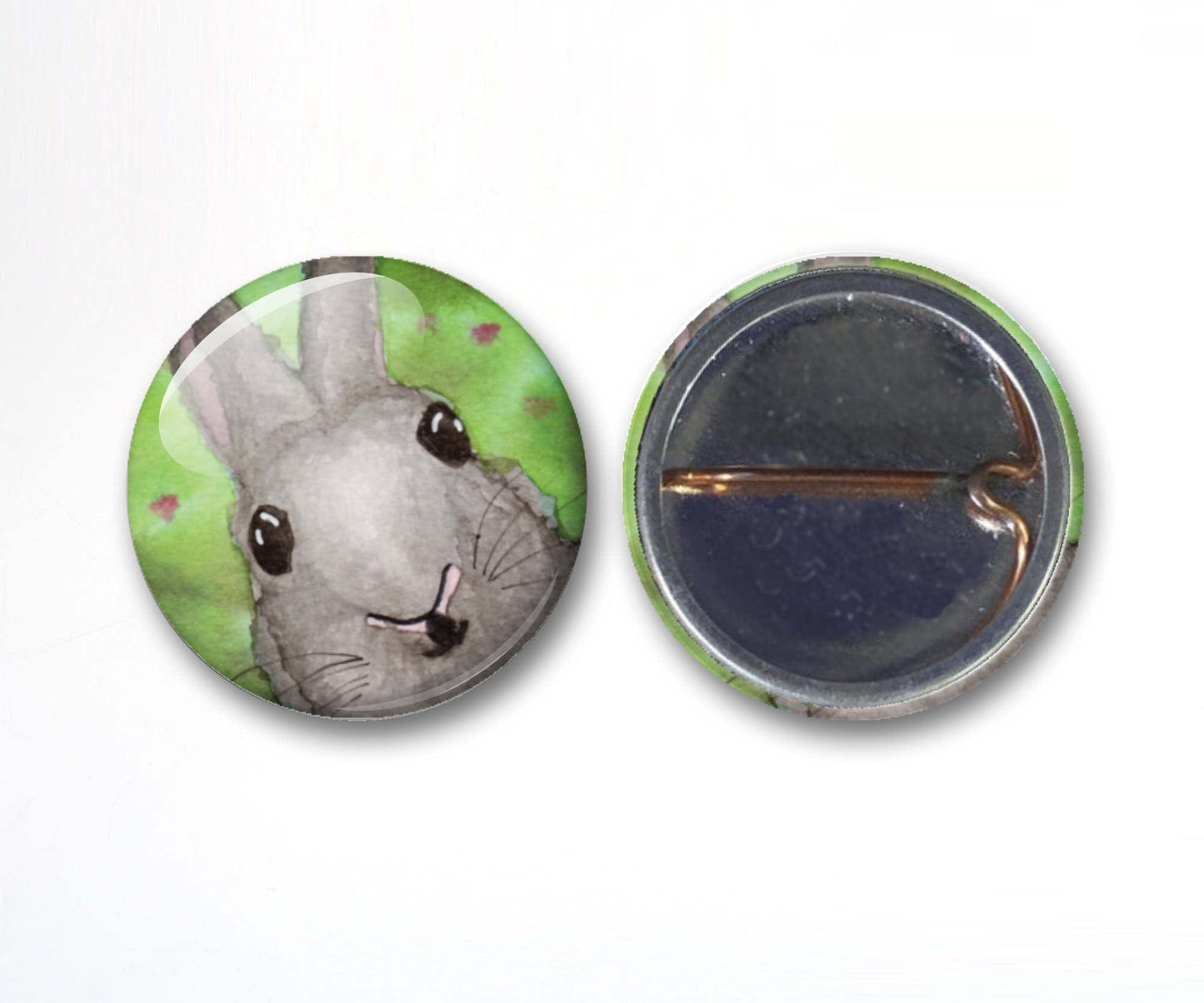 PinkPolish Design Buttons The Adorables Button Pack - 3-Pack Pin Back Button, 1 Inch