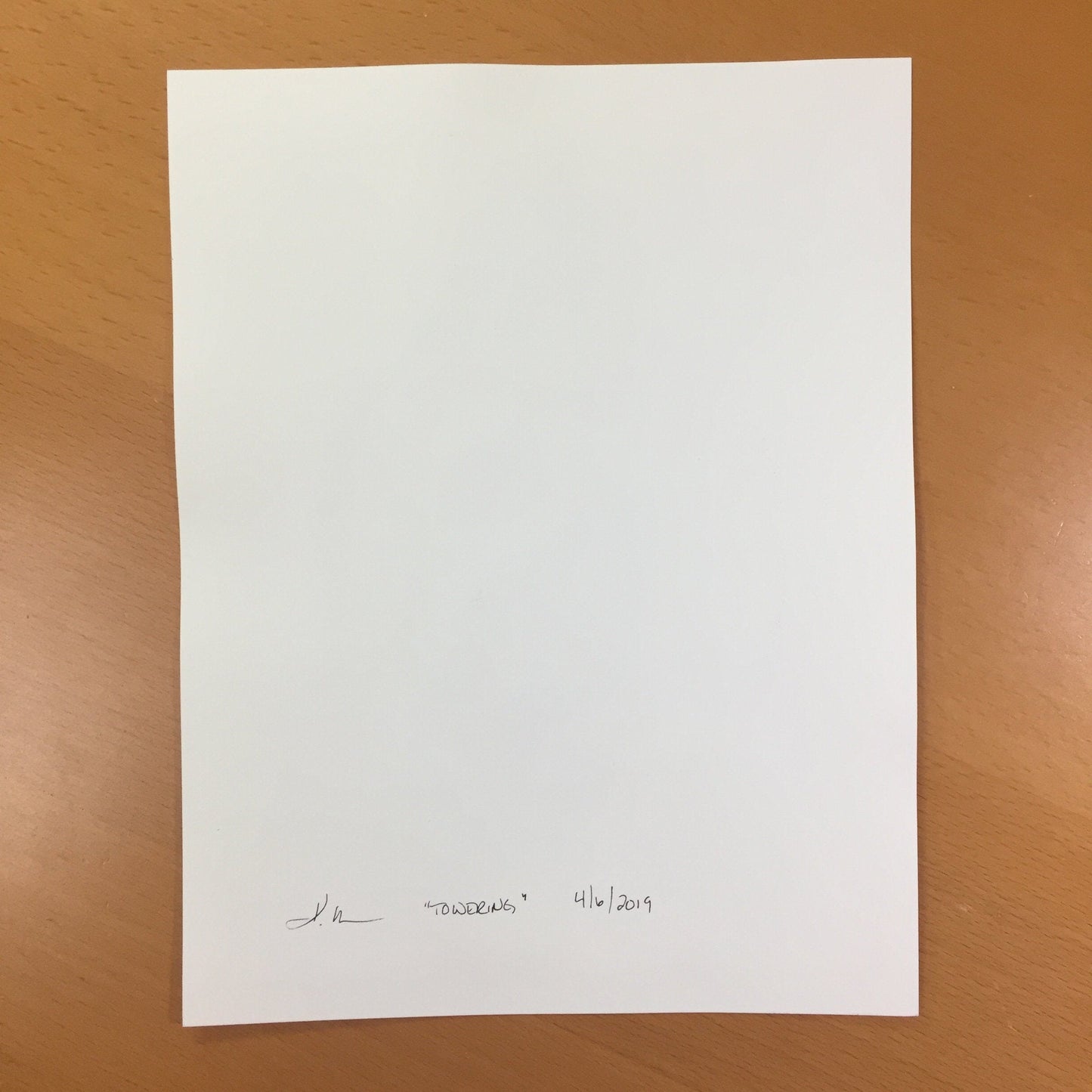 PinkPolish Design Original Art "Towering" Strong Women Inspired Original Watercolor & Ink Illustration