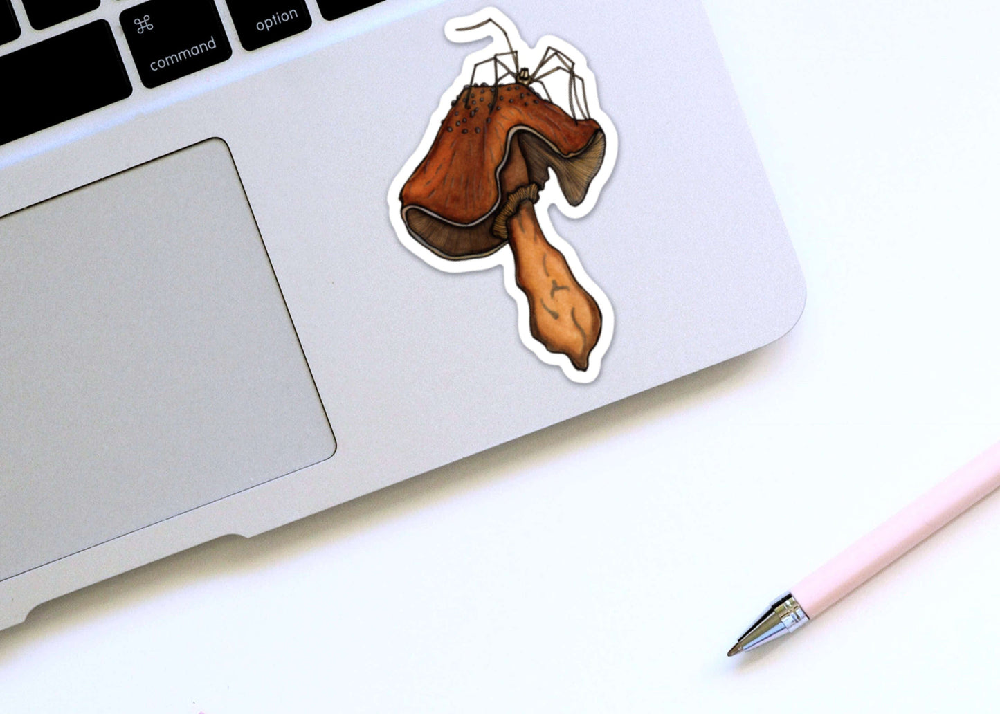 PinkPolish Design Stickers "Uninvited Guest" Vinyl Die Cut Sticker