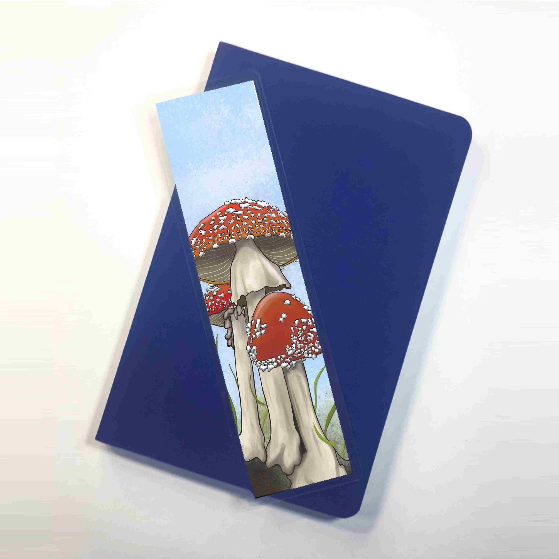 Amanita Pettit Mushroom 2-Sided Bookmark – PinkPolish Design