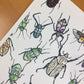 PinkPolish Design Original Art "Beetle Repetition" Insect Inspired Original Tessellation Watercolor & Ink Illustration