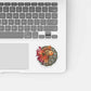 PinkPolish Design Stickers "Blooming Goldfish" Die Cut Vinyl Sticker