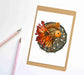 PinkPolish Design Notebook "Blooming Goldfish" Fish Inspired Notebook / Sketchbook / Journal