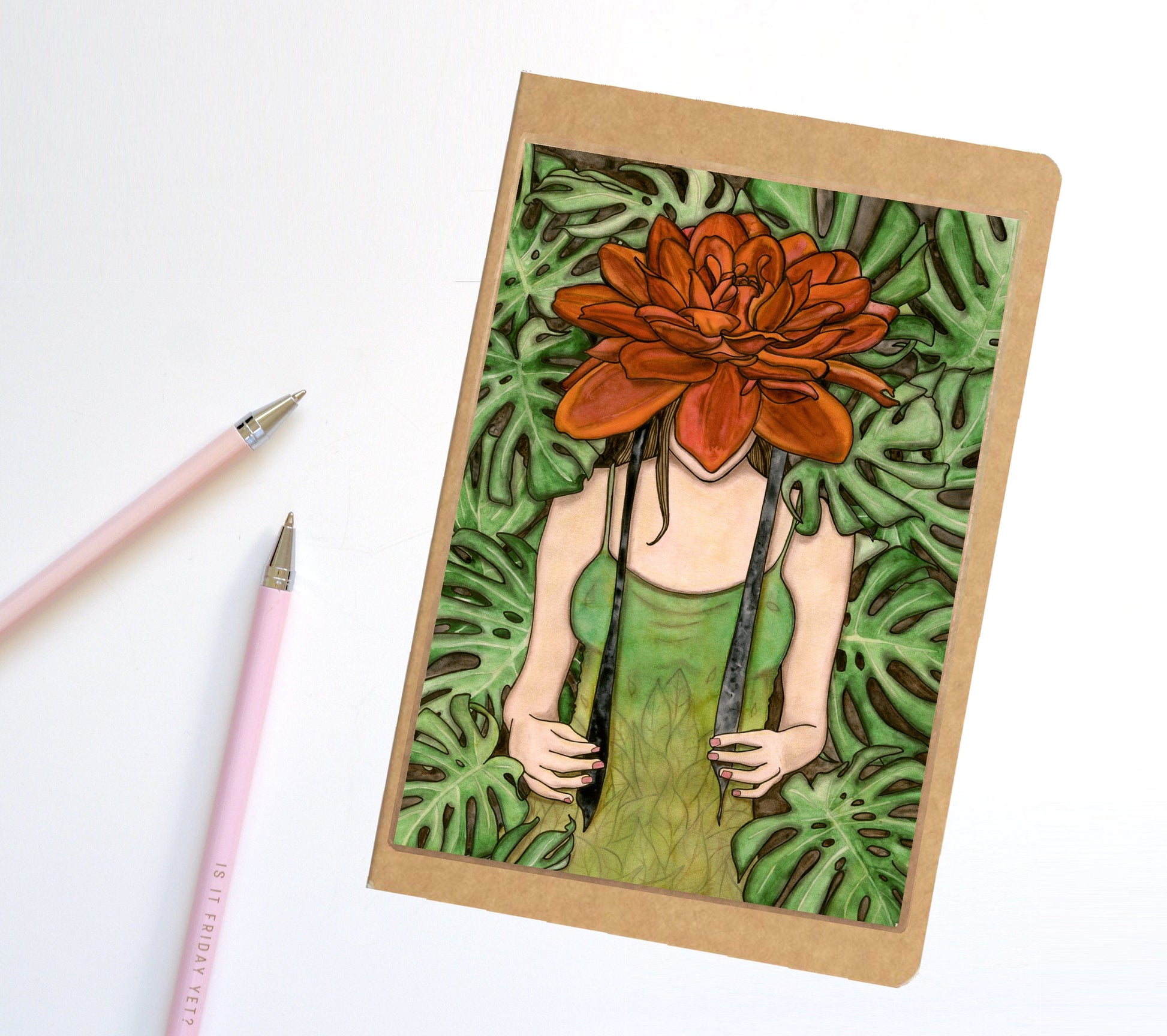 Bonnet Fairy Inspired Notebook / Sketchbook / Journal – PinkPolish Design