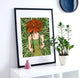 PinkPolish Design Art Prints "Bonnet" Watercolor Painting: Art Print