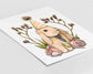PinkPolish Design Art Prints "Bunny Celebration" Watercolor Painting: Art Print