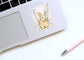 PinkPolish Design Stickers "Bunny Fae" Vinyl Die Cut Sticker