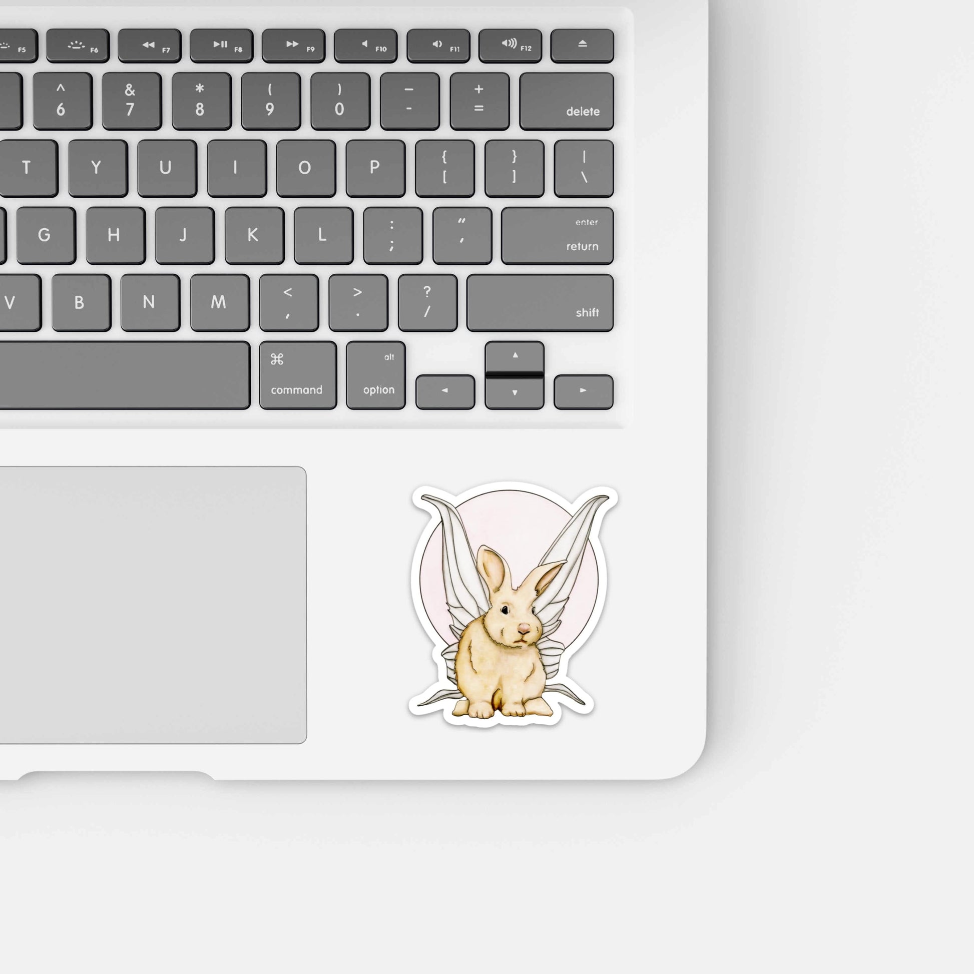 PinkPolish Design Stickers "Bunny Fae" Vinyl Die Cut Sticker