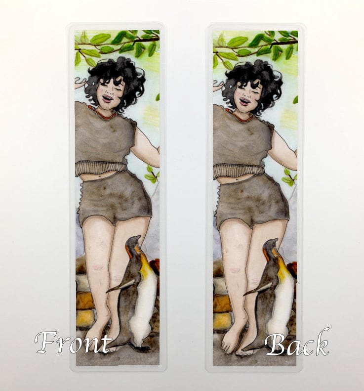 PinkPolish Design Bookmarks "Cool It", 2-Sided Bookmark