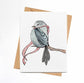 PinkPolish Design Note Cards "Cozy Bird" Handmade Notecard