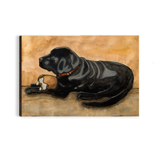 PinkPolish Design Refrigerator Magnets "Dog Toy"  2"x3" Wood Refrigerator Magnet