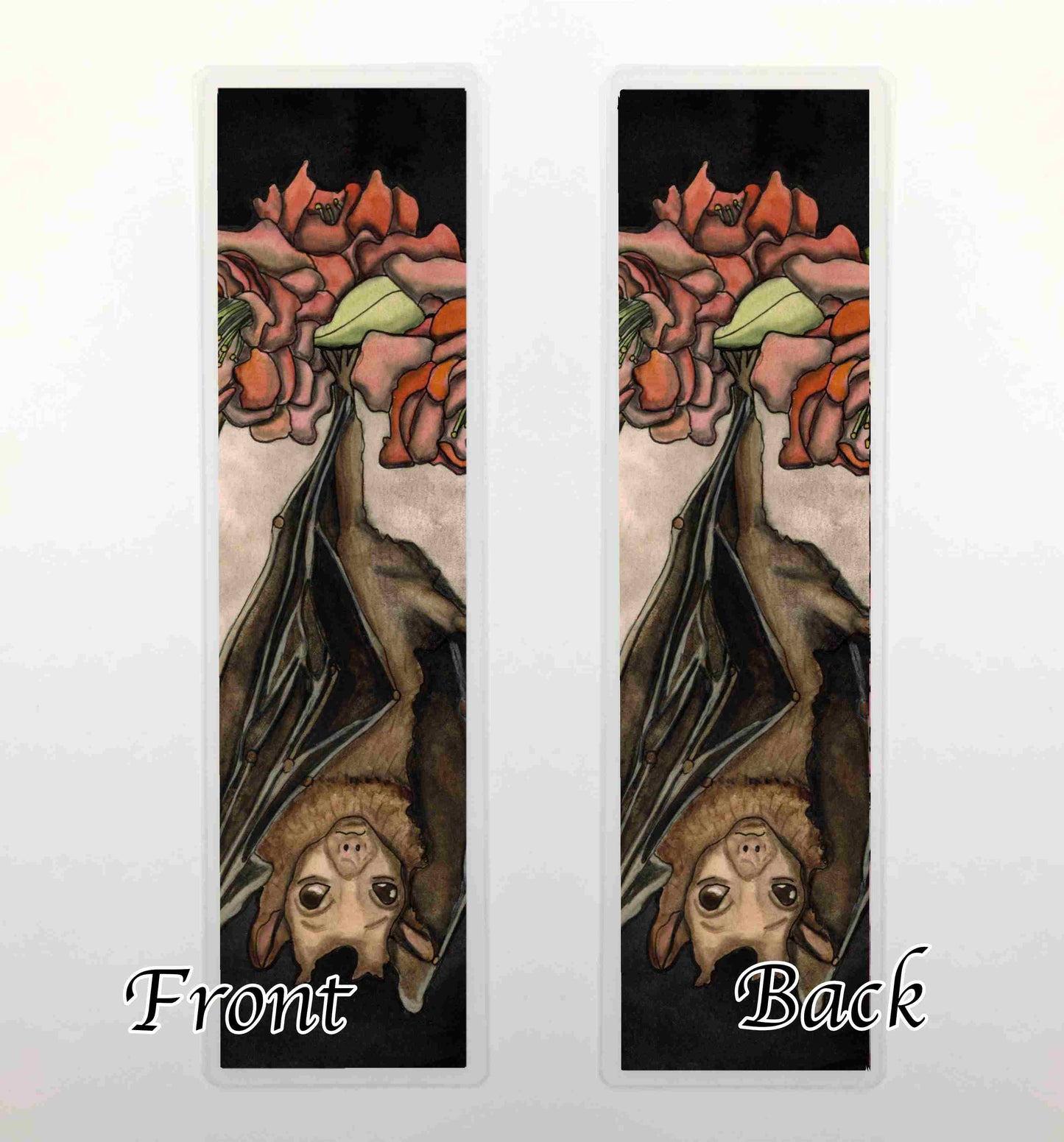 PinkPolish Design Bookmarks "Feeling Batty" 2-Sided Bookmark