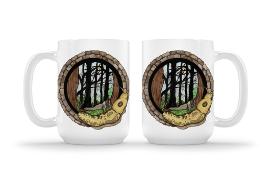 PinkPolish Design Coasters "Feeling Sluggish in the PNW" 15oz Mug