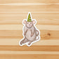 PinkPolish Design Stickers "Field Mouse Celebration" Vinyl Die Cut Sticker