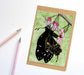 PinkPolish Design Notebook "Flutterbye" Butterfly Inspired Notebook / Sketchbook / Journal