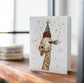 PinkPolish Design Note Cards "Giraffe Celebration" Handmade Notecard