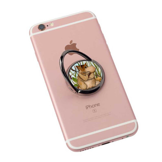 PinkPolish Design Mobile Phone Stands "Going Nuts" Ring Style Phone Grip & Stand