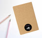 PinkPolish Design Notebook "Guarded" Magic Inspired Notebook / Sketchbook / Journal