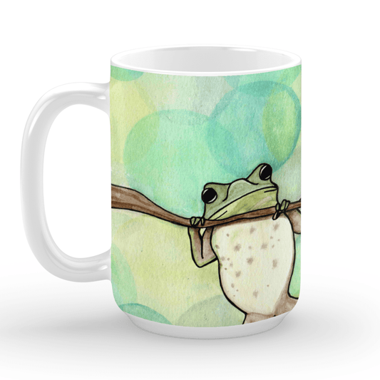 PinkPolish Design Coasters "Hanging Out" 15oz Mug