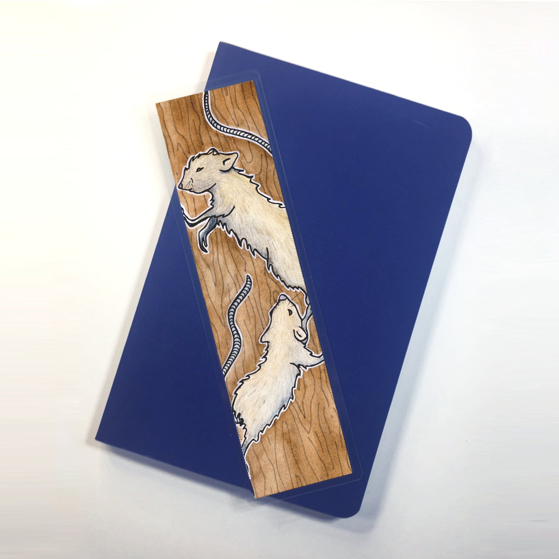PinkPolish Design Bookmarks "Happy Mice" 2-Sided Bookmark