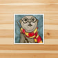 PinkPolish Design Stickers "Harry Otter"  Vinyl Square Sticker