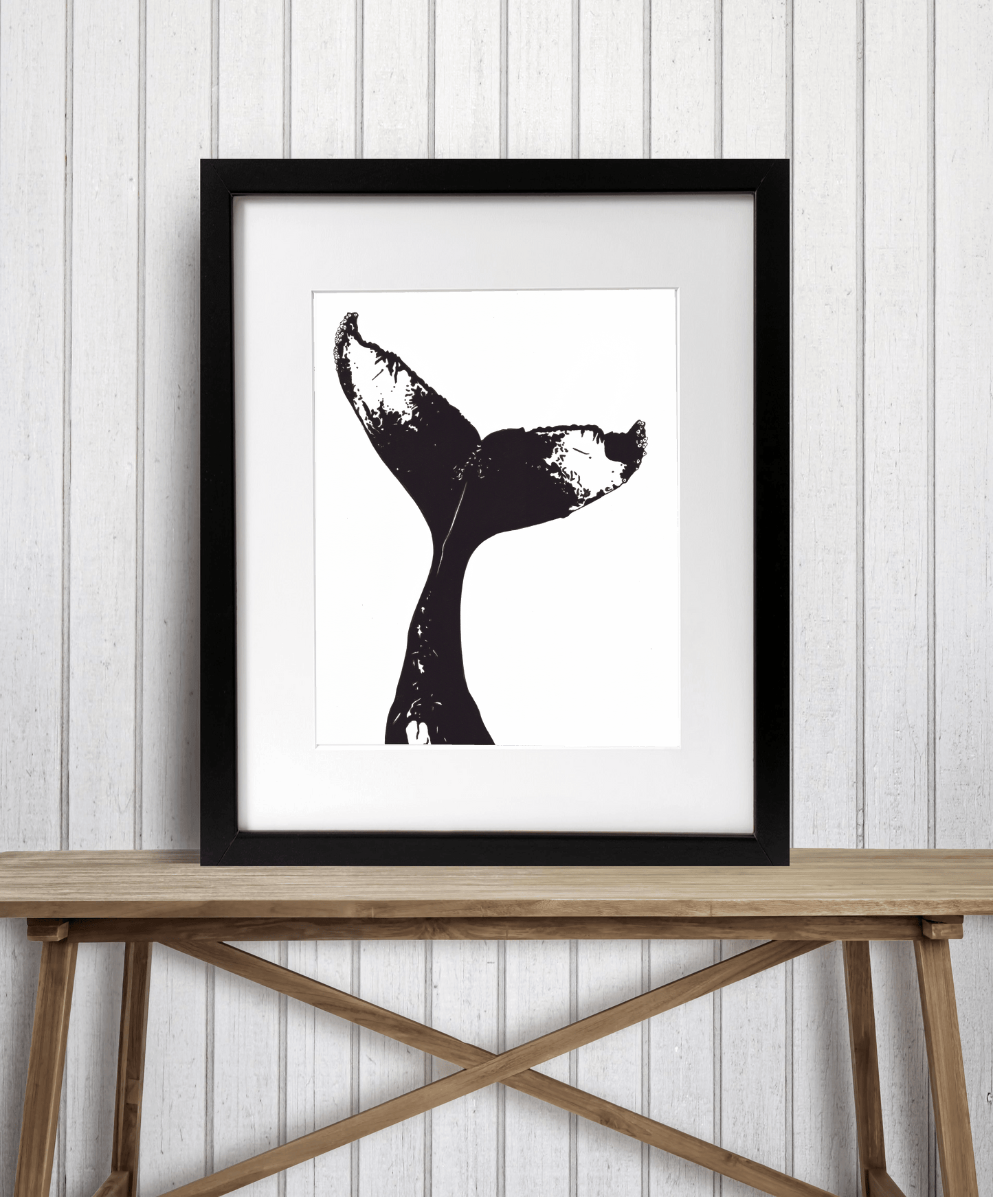 PinkPolish Design Art Prints "Hello"  Ink Drawing: Art Print