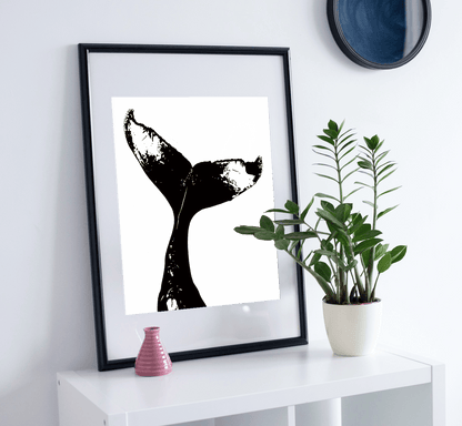 PinkPolish Design Art Prints "Hello"  Ink Drawing: Art Print