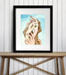 PinkPolish Design Posters, Prints, & Visual Artwork "Helping Hands" Watercolor Painting: Art Print