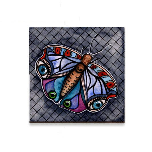 PinkPolish Design Magnets "I Have my Eyes on You "  Wood Refrigerator Magnet