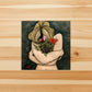 PinkPolish Design Stickers "In Darkness Bloom" Vinyl Square Sticker