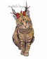 PinkPolish Design Art Prints "Jackalope Beauty" Digital Painting: Art Print