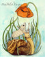 PinkPolish Design Posters, Prints, & Visual Artwork "Just Another Inch" Watercolor Painting: Art Print