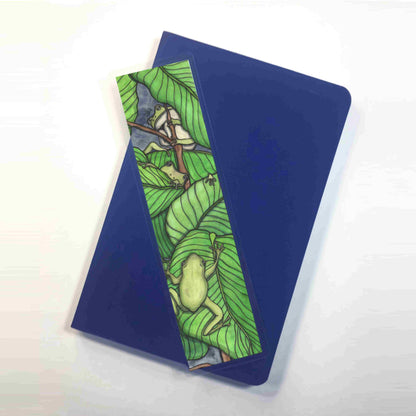 PinkPolish Design Bookmarks "Knot of Frogs" 2-Sided Bookmark