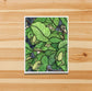 PinkPolish Design Note Cards "Knot of Frogs" Handmade Notecard