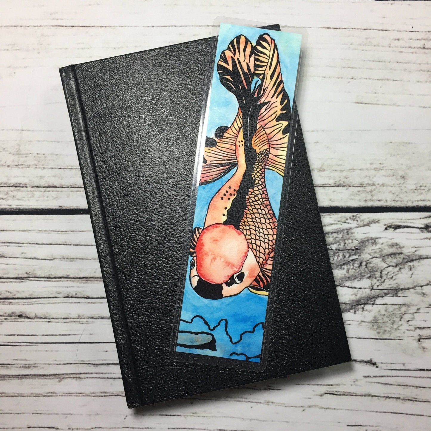 PinkPolish Design Bookmarks "Koi Fish" 2-Sided Bookmark