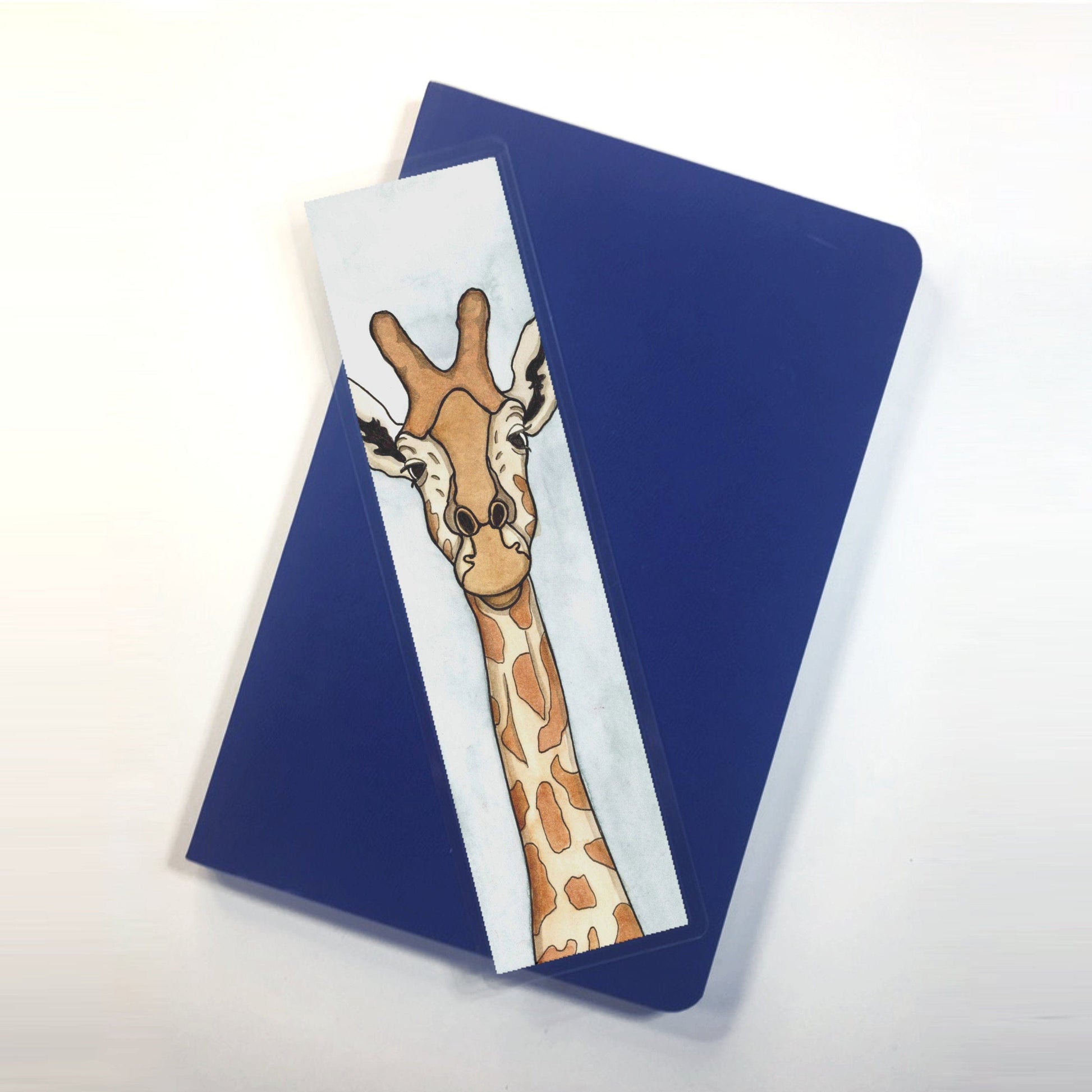 PinkPolish Design Bookmarks "Long Neck Giraffe" 2-Sided Bookmark