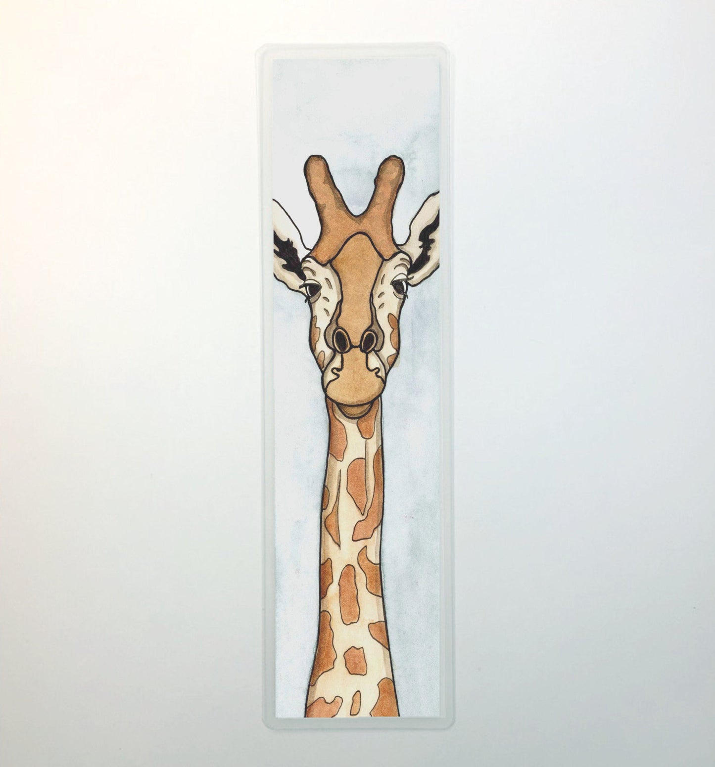 PinkPolish Design Bookmarks "Long Neck Giraffe" 2-Sided Bookmark